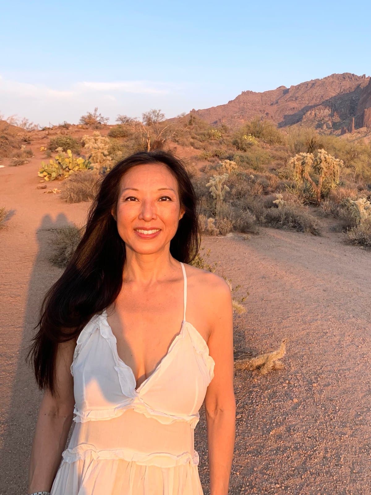 The founder of IBEU, in the Arizona desert