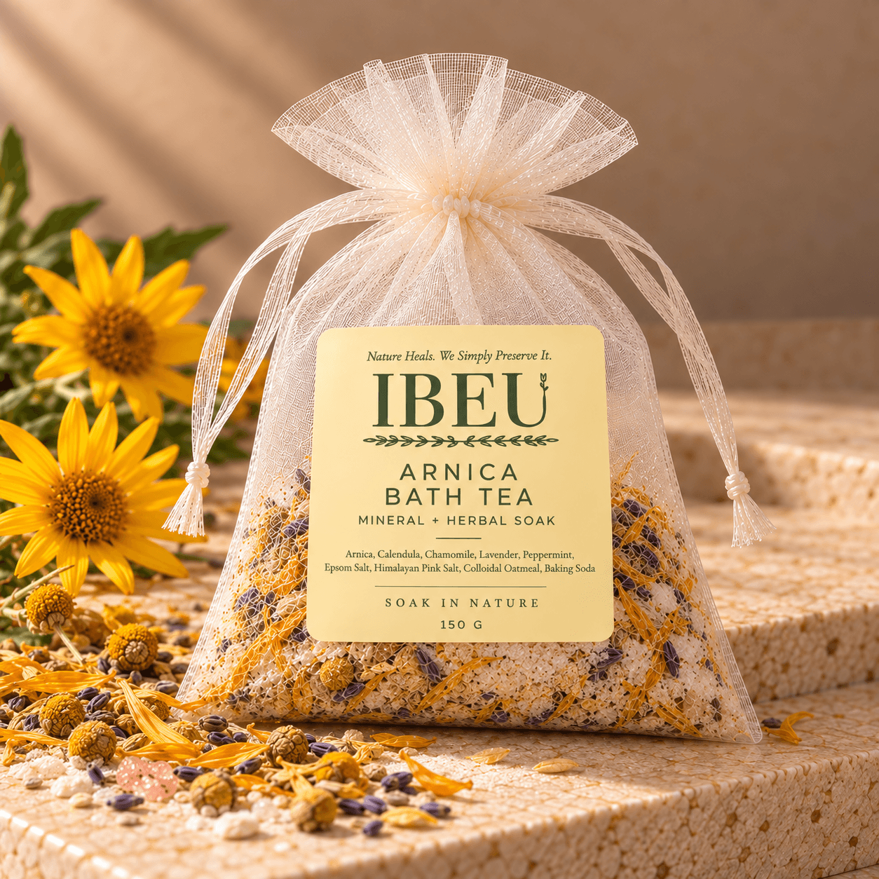Arnica Bath Tea — 5.3 oz / 150 g